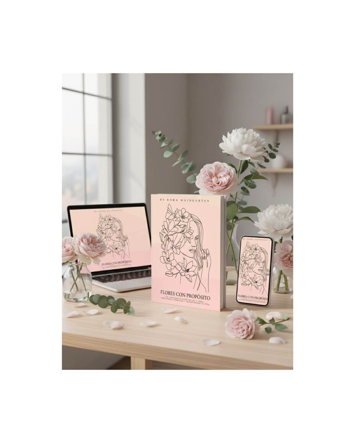 ✨ Pack Completo: Ebook “Flores con Propósito” + Kit Práctico y Transformador