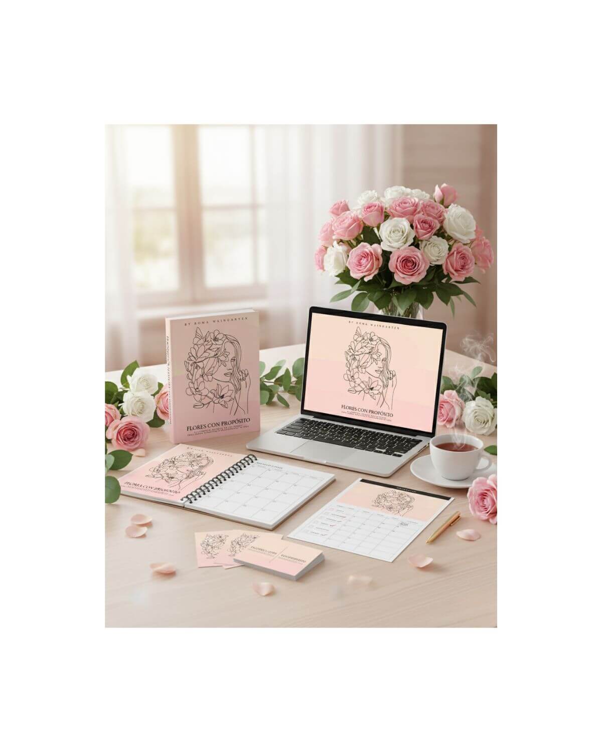 ✨ Pack Completo: Ebook “Flores con Propósito” + Kit Práctico y Transformador