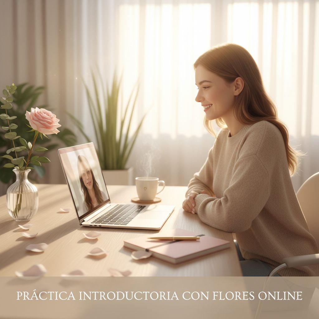 Práctica introductoria con flores online 🌸✨